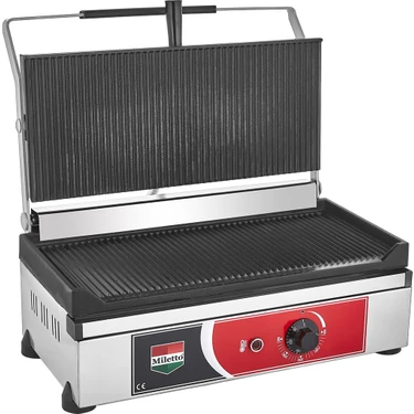 Miletto 20 Dilim Elektrikli Döküm Tost Makinesi M20D 1500 W 6 Ekmek Kapasitesi Hızlı Isınma