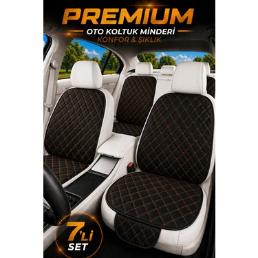 ECARTEKS Premium Quality Car Accessories Terletmez Cepli Oto Koltuk Minder Seti Kolay Montaj