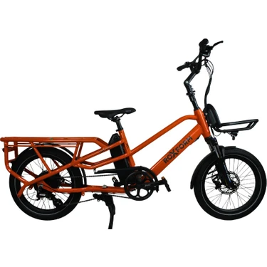 Roxform Porto S Elektrikli Bisiklet Kargo Bisikleti Alüminyum 13AH Shimano Altus, Hidrolik Disk