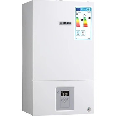 Bosch 24 kW Kapasiteli Yoğuşmalı Kombi 2500 W Baca Dahil Sessiz Çalışma ve Düşük Yakıt