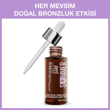 Maybelline New York Summer Shot Uzun Süre Kalıcı Bronzlaştırıcı Etkili