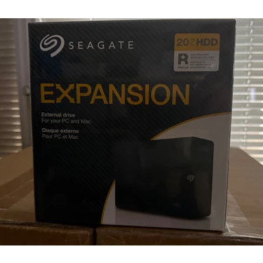 Seagate 20TB USB 3.0 3.5 Desktop Hard Drive STKP20000400 Fiyatı