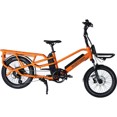 Roxform Porto L Çift Bataryalı Elektrikli Kargo Bisikleti Bafang Hub Motor 60NM Tork Uzun