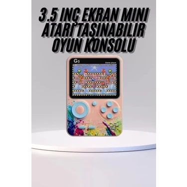 Uravas Store Game Box Mini 500 Adet Retro Oyun Taşınabilir Oyun