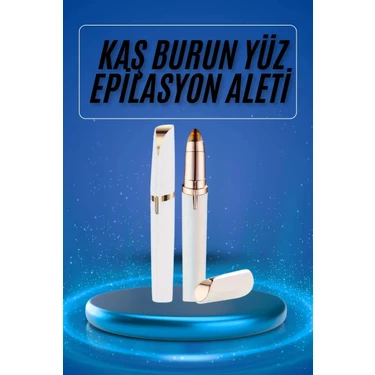 Uravas Store Epilasyon Aleti Tüy Kıl Alma Kaş Bıyık Unisex Yüz Bakım Tıraş