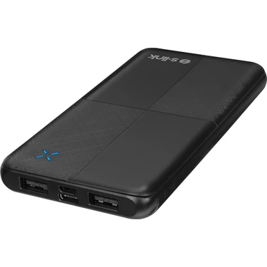Uravas Store S-Link IP-G12N Siyah 10.000MAH 2xusb 1xmicro USB 1xtype-C 4 LED Göstergeli