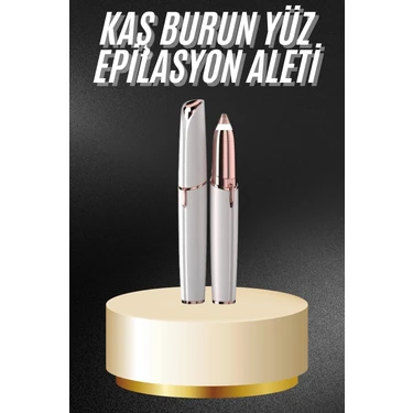 Uravas Store Mey Ithalat® Unısex Şarjlı Kaş Bıyık Alma Epilatörü Hassas Ciltlere Özel
