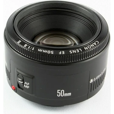 canon  LENS  EF 50mm 1:1.8 Ⅱ Canon EF 50mm f/1.8 II Objektif Fiyatı, 4.5 Puanı İle