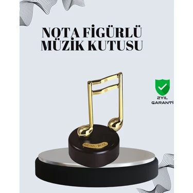 Uravas Store Nota Figürü Müzik Kutusu Melodious