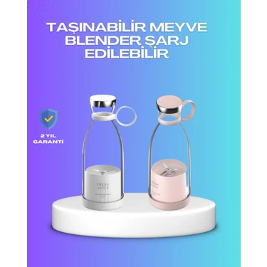 Uravas Store Çevre Dostu Cam Gövdeli Kablosuz Smoothie