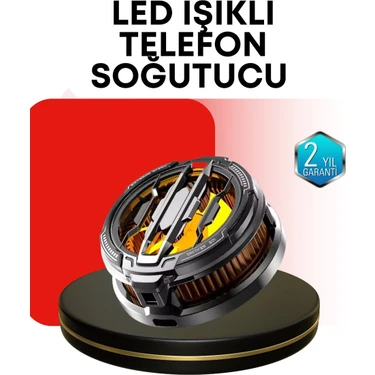 Uravas Store Rgb Işıklı Sessiz Fanlı Telefon