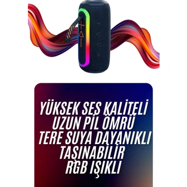 Uravas Store Bluetooth Hoparlör Uzun Pil Ömrü Taşınabilir Yüksek Ses
