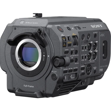 Sony Pxw-Fx9 Xdcam 6K Full-Frame Sinema Kamera 4K Video Yakalama Özellikleriyle