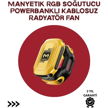 Uravas Store Akıllı Dijital Kontrollü Soğutucu | Ai & Standart Mod | 7 Kanatlı Fan