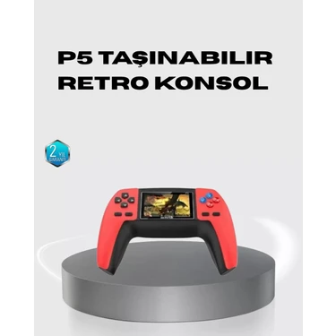 Uravas Store Taşınabilir Retro Oyun Konsolu – 520 Efsane Oyun Tek