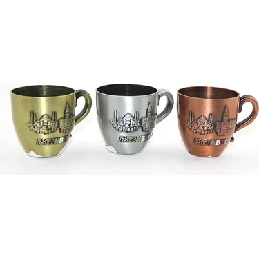 Uravas Store Metal Istanbul Yöresel Bardak