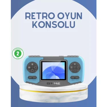Uravas Store Çocuklara Özel Retro Oyun Konsolu Portatif Eğlence