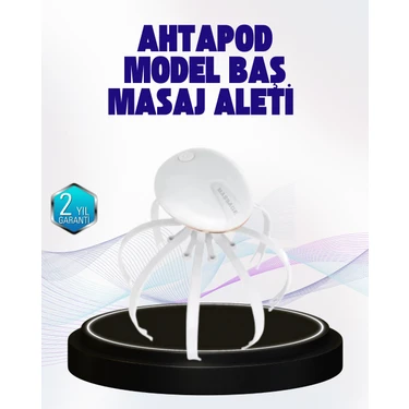 Uravas Store Mey Ithalat® Taşınabilir Elektrikli Kafa Masaj Cihazı Sessiz Motor ve Ergonomik