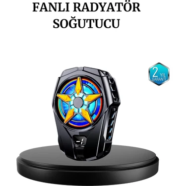 Uravas Store Şarj Edilebilir Telefon Soğutucu Fan – Taşınabilir, Sessiz ve Güçlü Oyun