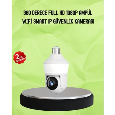 Uravas Store Hareket Algılamalı 360° Wi-Fi Akıllı Ampül