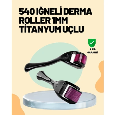 Uravas Store Cilt Yenileyici Derma Roller – Mikro Iğneli Bakım
