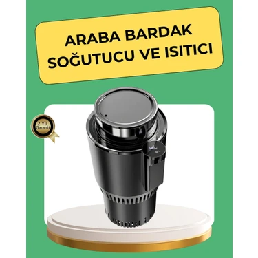 Uravas Store Isıtma Soğutma Özellikli Araç Bardaklığı Çakmak Girişli