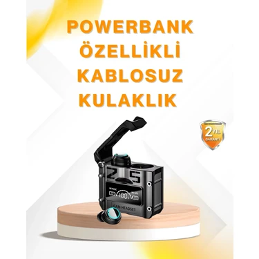 Uravas Store Su Geçirmez Bluetooth Kulak Içi Kablosuz Kulaklık 400MAH