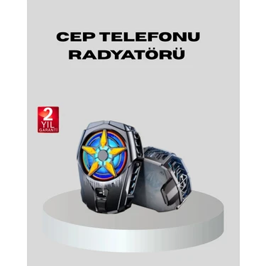 Uravas Store Telefon Soğutucu Radyatör Type-C Bağlantılı 2 Kademeli Dijital