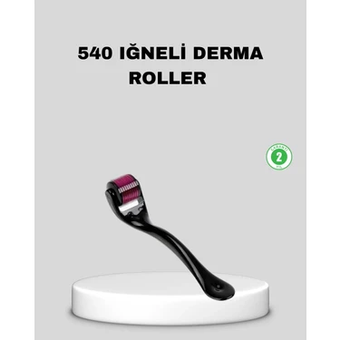 Uravas Store Derma Roller Titanyum Iğneli Cilt Yenileyici – Akne ve Kırışıklık