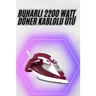 Uravas Store 2200W Seramik Kaplama Estetik Tasarımı 360 Derece Dönebilir