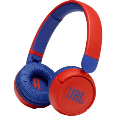 JBL JR310BT Kırmızı Kablosuz Kulak Üstü Kulaklığı - Çocuklar İçin Stereo Müzik Dinleme