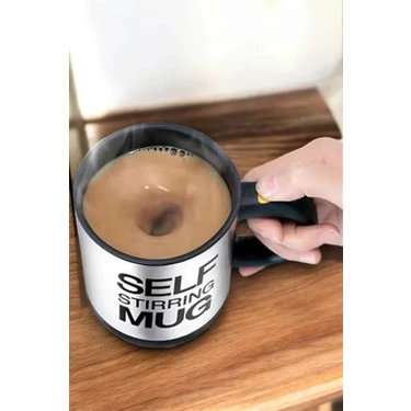 Uravas Store Mikser Kupa Yazılı Mug Bardak Karıştırma