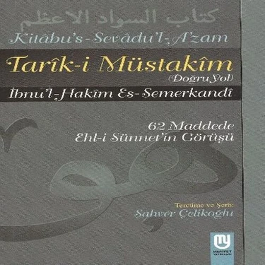 Uravas Store Tarık-I Müstakim Doğru Yol - Sevad-I A'zam