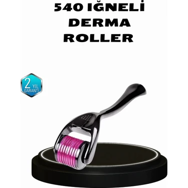 Uravas Store Derma Roller Titanyum Iğneli Cilt Yenileyici – Akne, Kırışıklık ve Leke