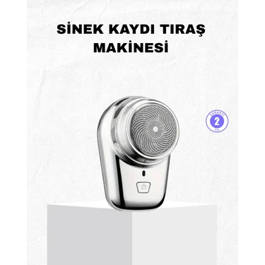 Uravas Store Mini Tıraş Makinesi – Taşınabilir, Şarjlı, Hassas Kesim, Modern ve Dayanıklı