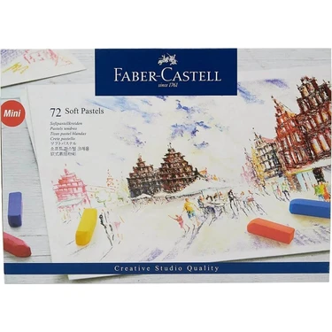 Faber-Castell 72 Renk Soft Pastel Set Yüksek Kalite Toz Fiyatı