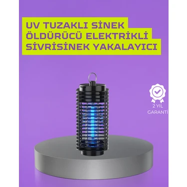 Uravas Store Kapalı ve Açık Alanlarda Etkili Elektrikli Sivrisinek Katili – Uv Işıklı