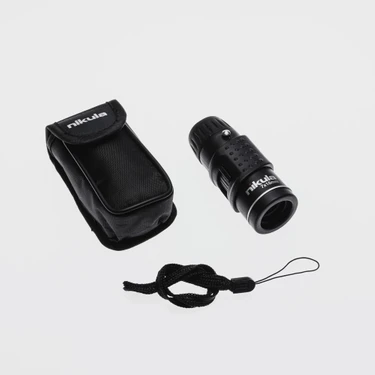 Uravas Store Nıkula 7X18  Avuç Içi  Kauçuk Kaplamalı Hd Optik, Cepte Taşınan Mini Monoküler