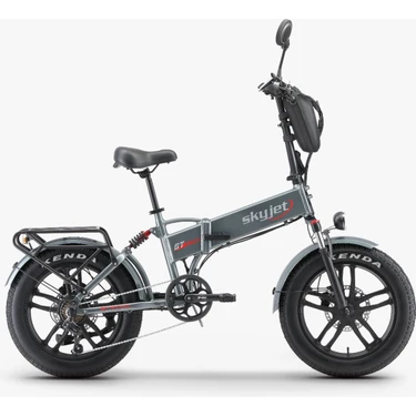 Skyjet Gtııı Pro 1000W Elektrikli Bisiklet Ayna Çanta ve El Gazı