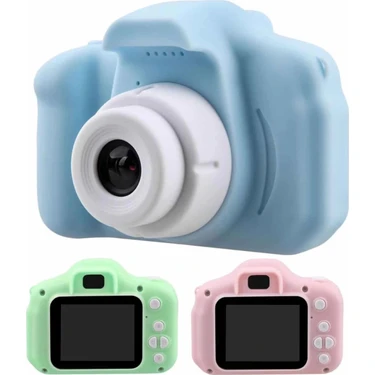 Twin Store Çocuklara Özel Fotoğraf Video Çeken Mini Çok Renkli Fotoğraf
