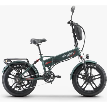 Skyjet Gtııı Pro 1000W Elektrikli Bisiklet Ayna Çanta ve El Gazı