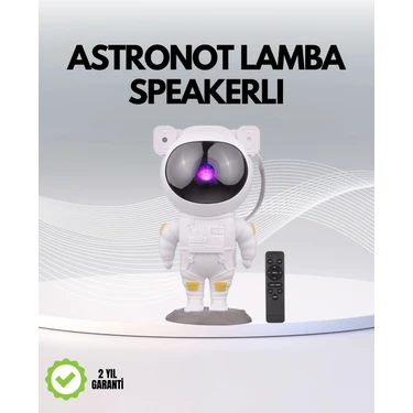 Uravas Store USB Güç Bağlantılı Çok Fonksiyonlu Astronot Gece