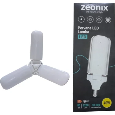 Uravas Store Zeonix 40W 3 Kanatlı Pervane