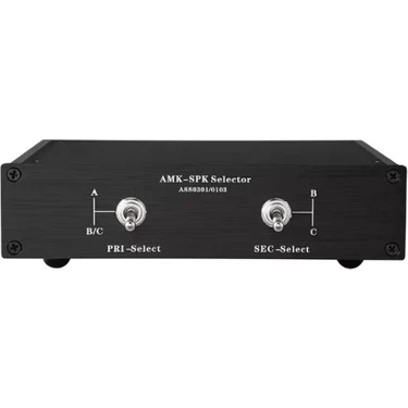 Gümrük Bey Stereo Ses Anahtarlama Kutusu 3x1 Pasif Switch