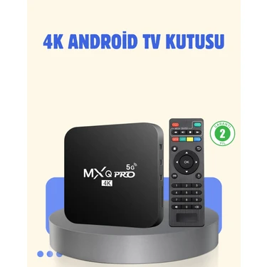 Uravas Store 4K Android Tv Box – 2gb Ram 16GB Rom, Hızlı Wi-Fi Bağlantılı Akıllı Medya