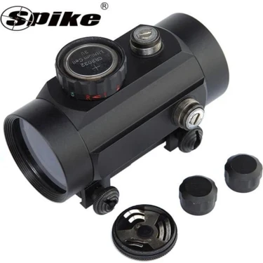 Ulu Pazarlama Tactical 1X40MM Red & Green Dot Sight  Geniş Görüş Açısı, Taktik Reflex Nişangâh 