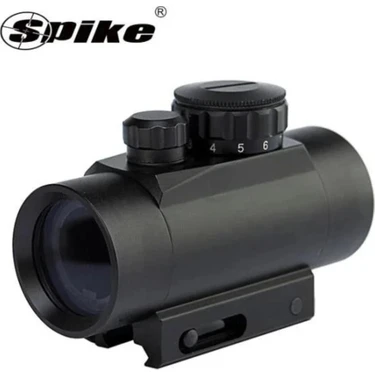 Ulu Pazarlama 1X30MM Taktik Kapalı Reflex Red Dot Nişangâh  Geniş Görüş Açısı, Kırmızı Renk Nokta 