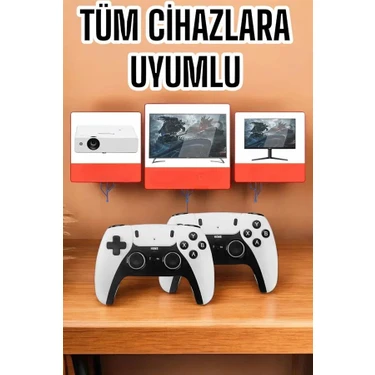 Ulu Pazarlama Joystick Çift Kollu Oyun Kolu Retro Oyun Yüksek Çözünürlüklü 3D