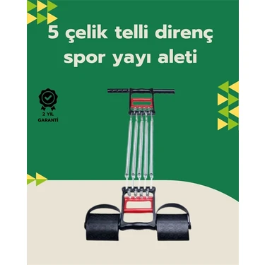 Twin Store Çok Fonksiyonlu 3'ü 1 Arada Spor Aleti – Kol, Göğüs Genişletici Mekik