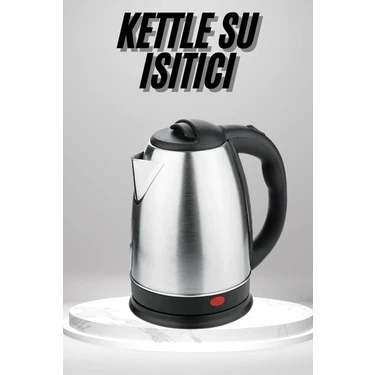 Renas Store Su Isıtıcı 220 - 240 V Paslanmaz Çelik Kettle Uzun Ömürlü 2000